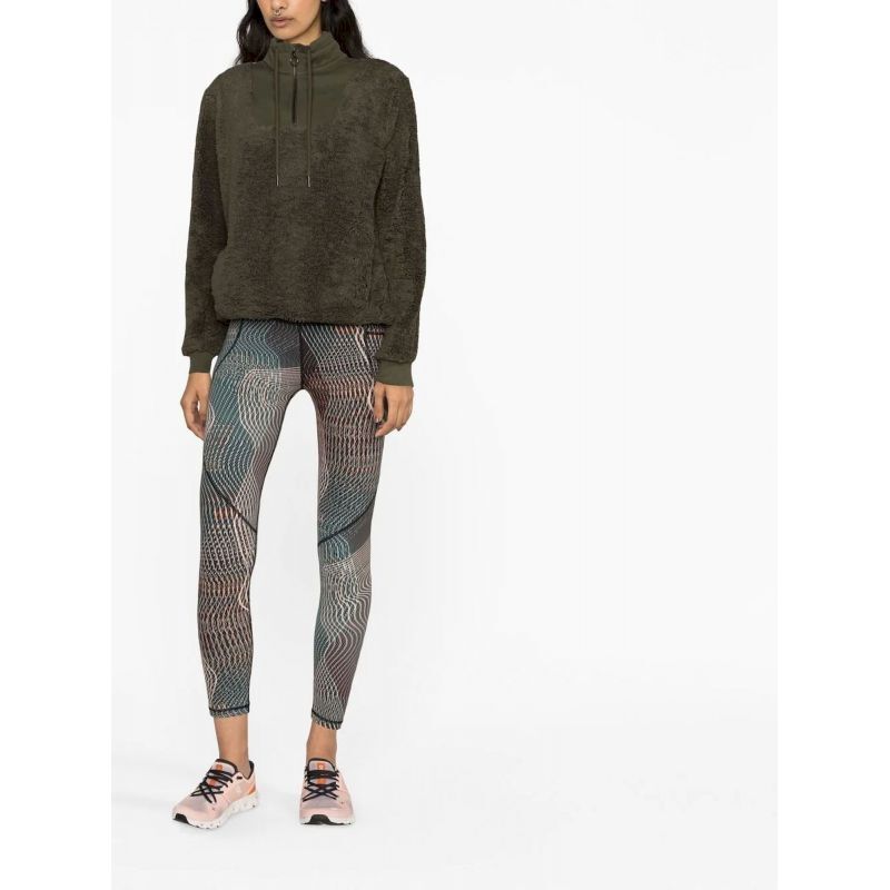 Sherpa Half Zip Sweatshirt - Sweatshirt femme