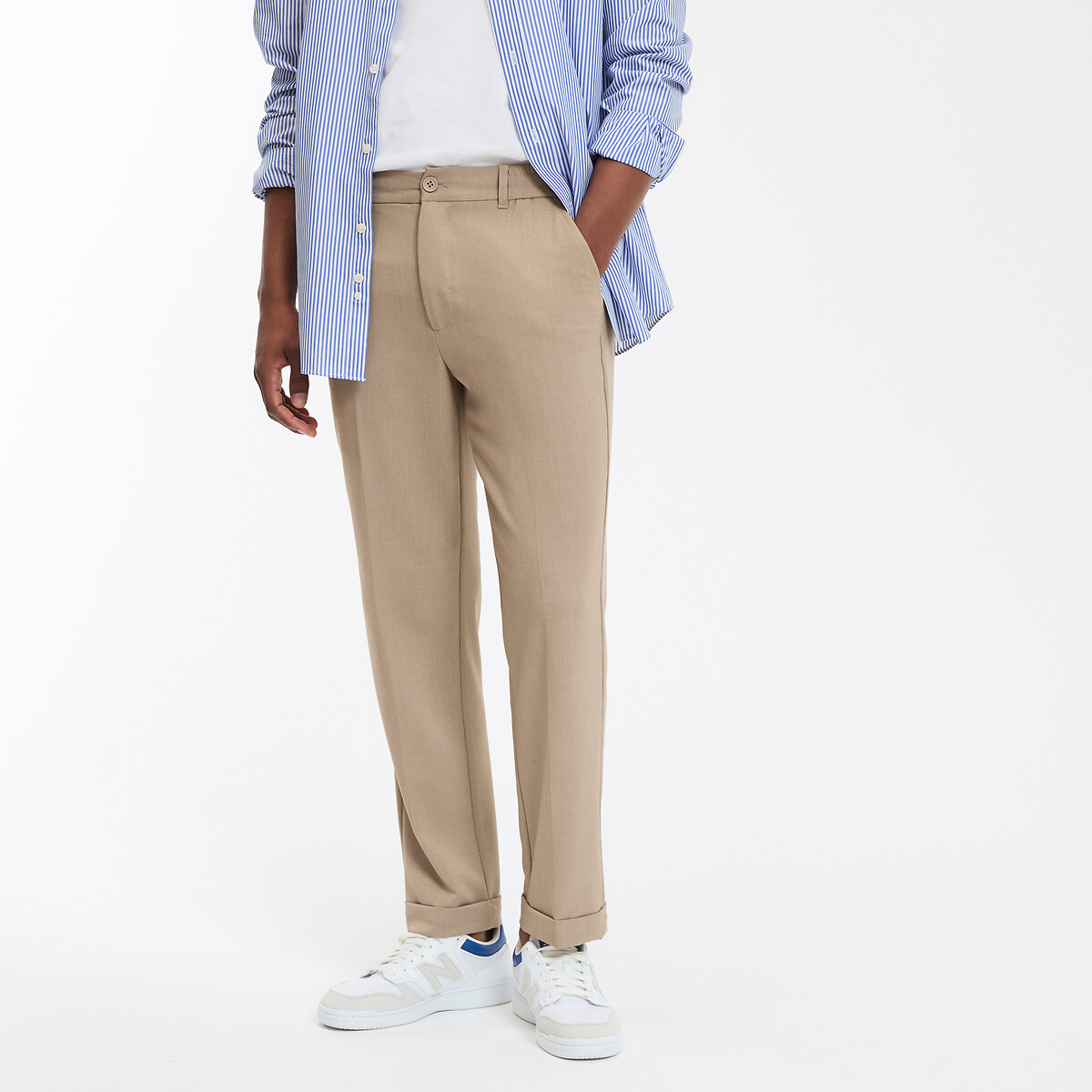 COLEÇÕES LA REDOUTE<br>Calça jog, modelo reto