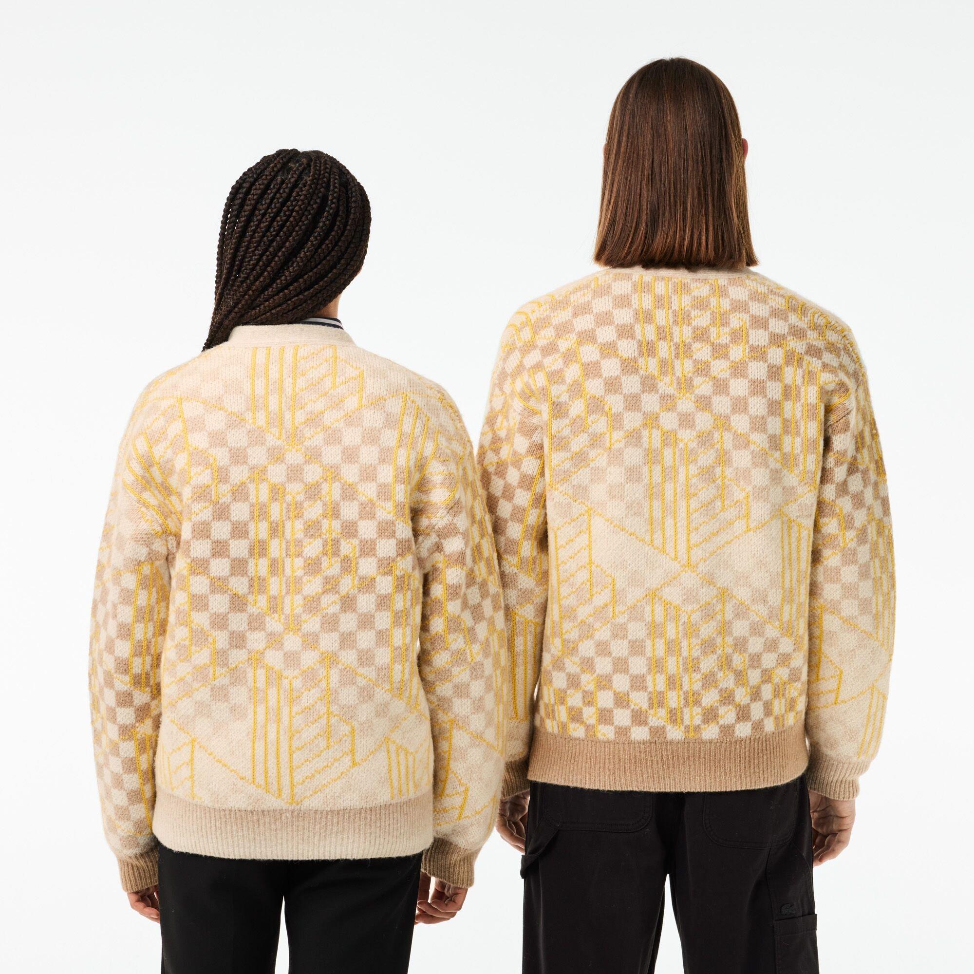 Lacoste Monogram Motif Cardigan