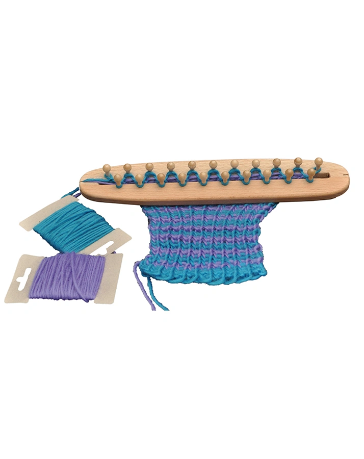 Fagus® - 019134 – Strickbrett mit Garn