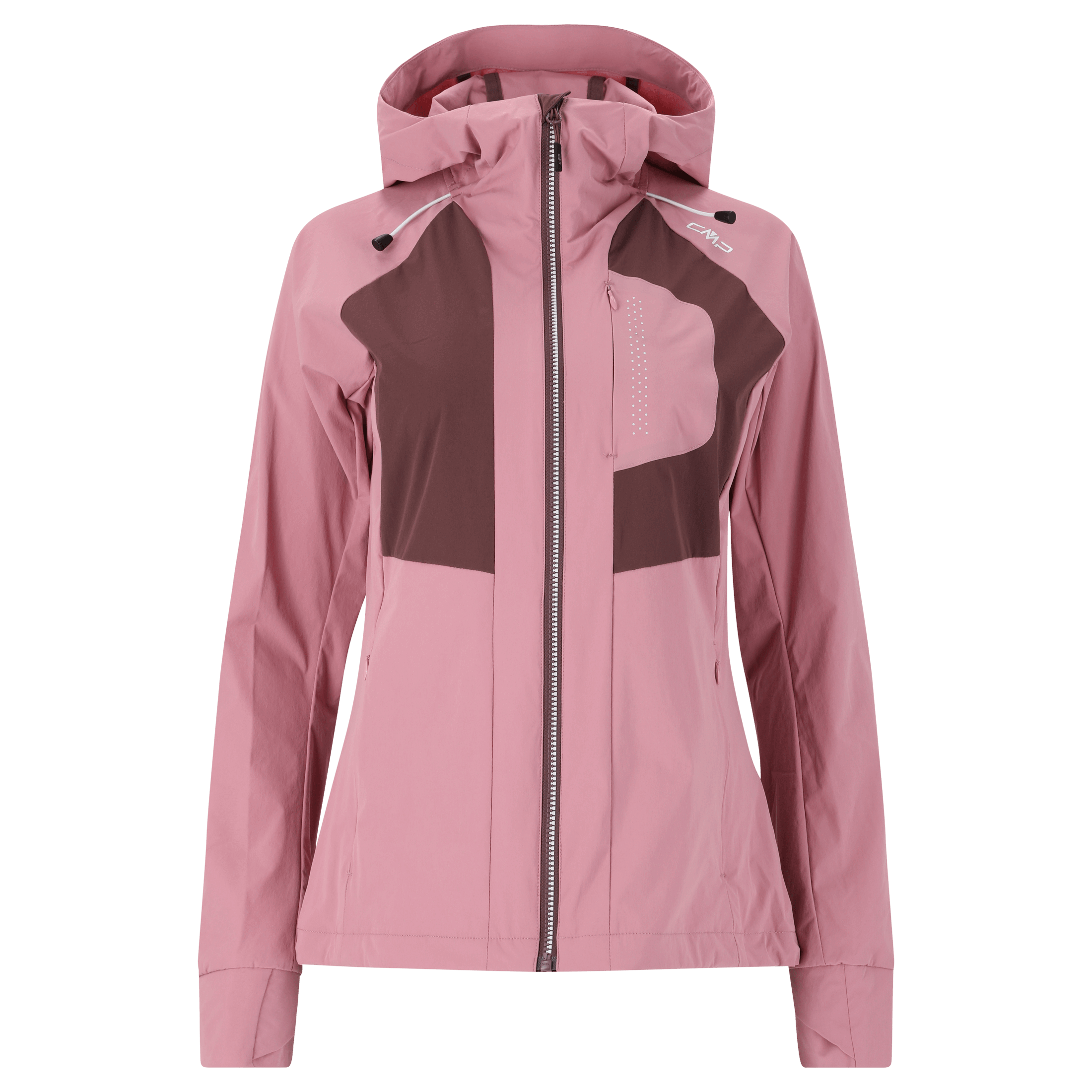 CMP Woman Jacket Fix Hood - Jakke