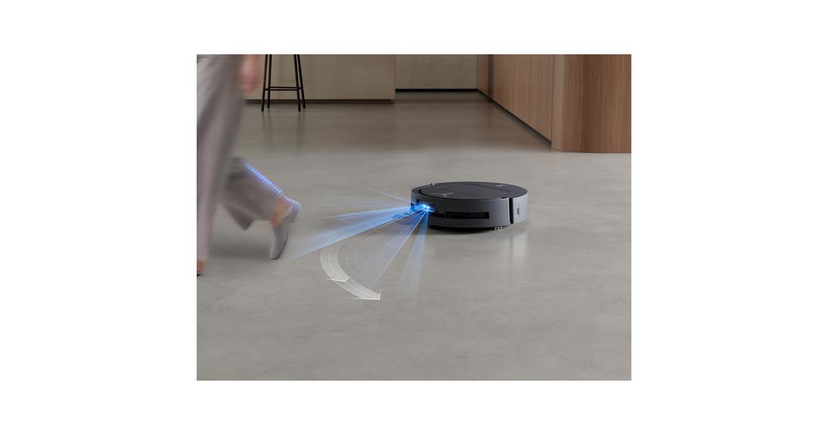 ECOVACSDeebot T80 Omni robotstofzuiger  (Zwart, 18000 Pa | ZeroTangle 3.0 | TruEdge 2.0 + 3D Edge)