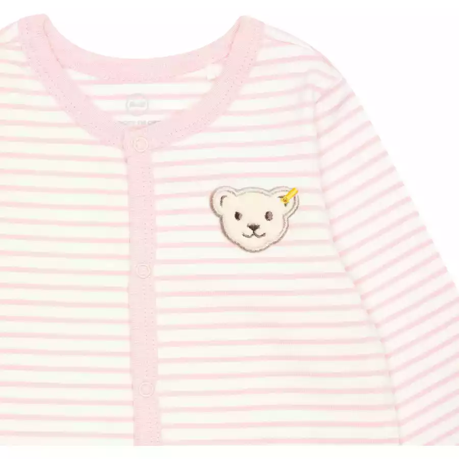 Steiff Strampler Silver Pink
