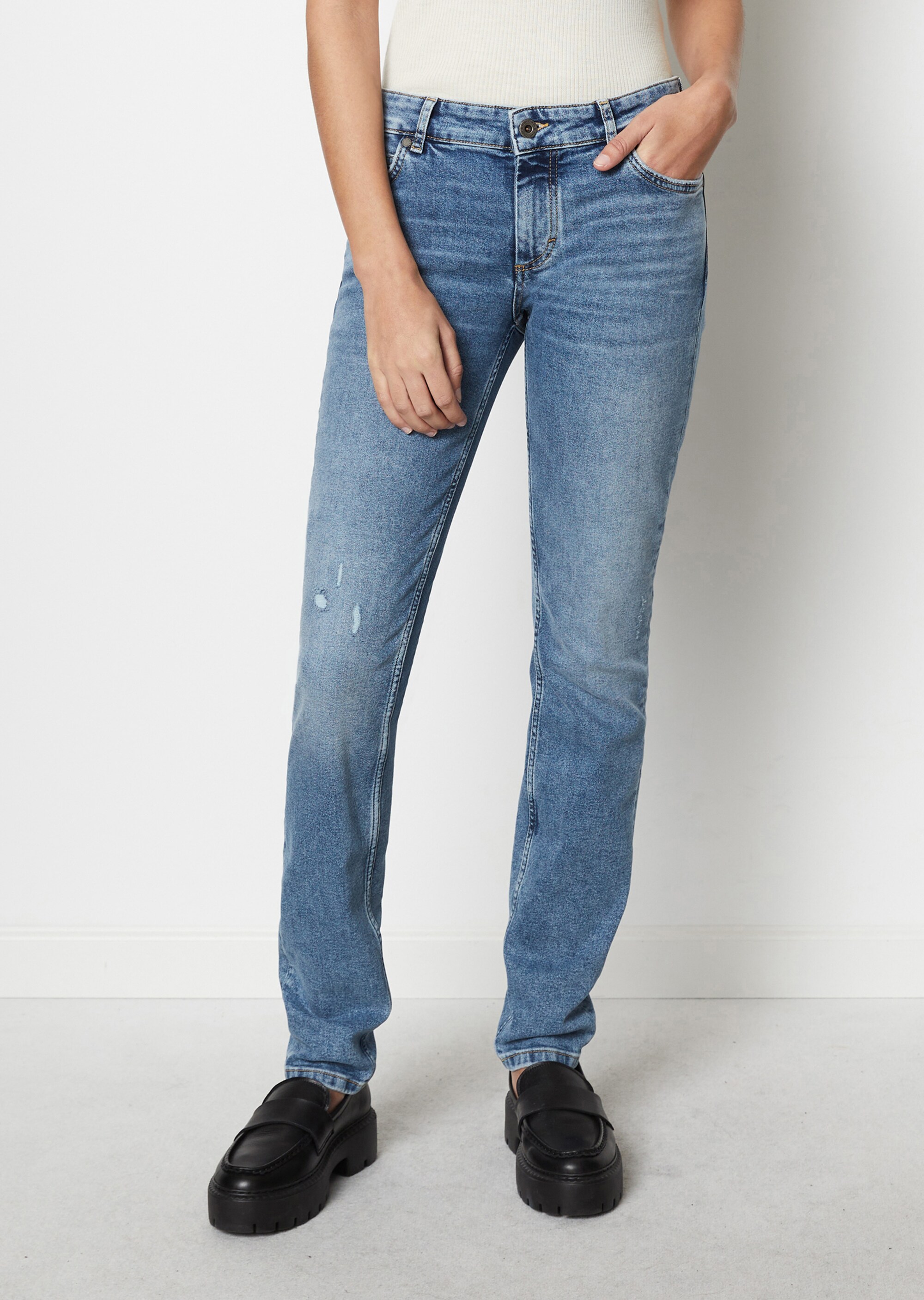 Jeans Modell ALBY slimaus Organic-Cotton-Stretch