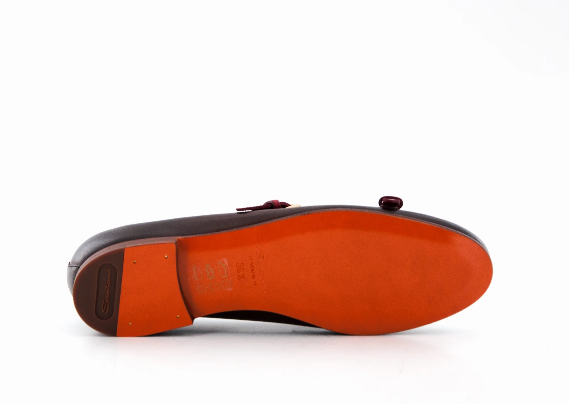 SANTONI - ROXANNE 54444 MARRON/ROUGE