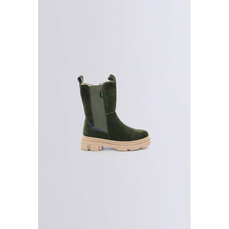 KICK GOZ KAKI MARINE BOOTS Cuir Fille
