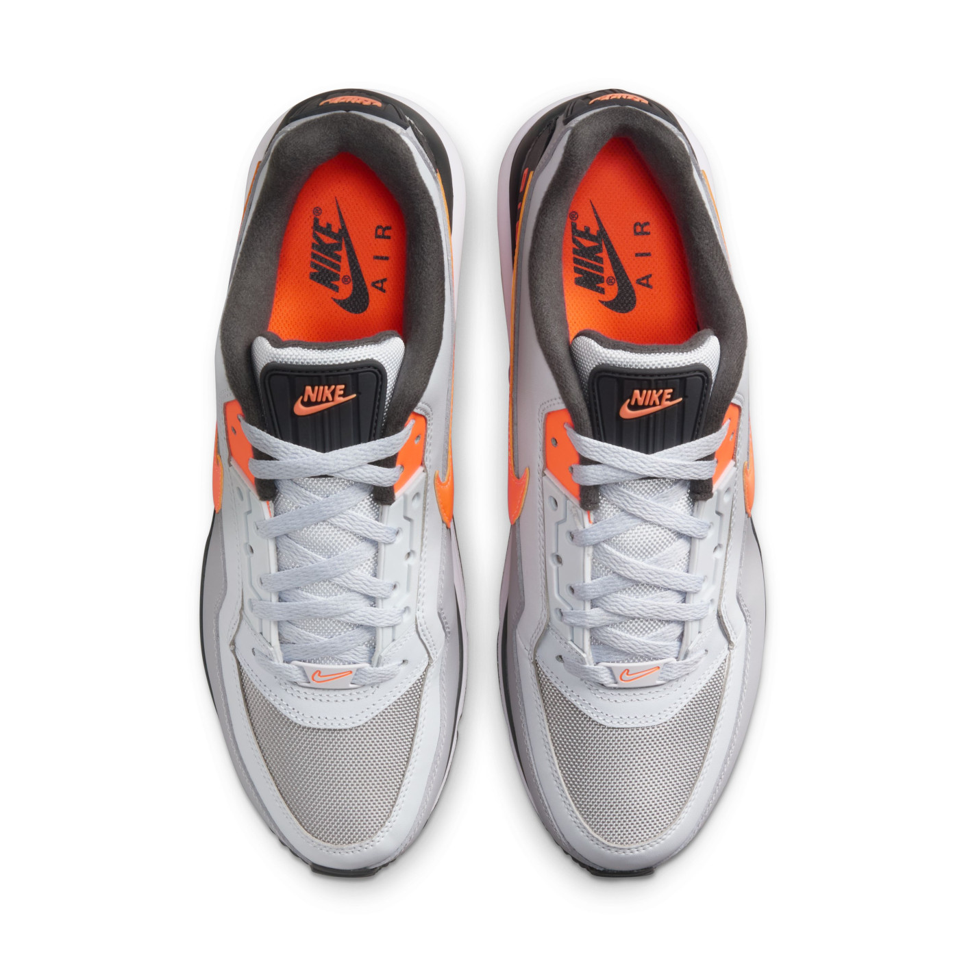 Nike Air Max LTD 3 Sneakers Grijs Zwart Oranje