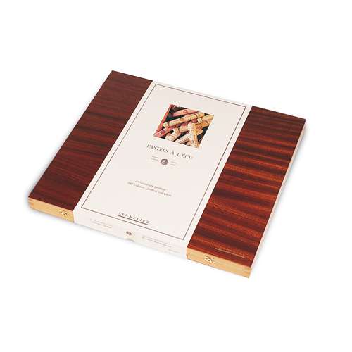 SENNELIER PASTELS À L'ÉCU Künstler-Pastellkreiden, Holzkoffer