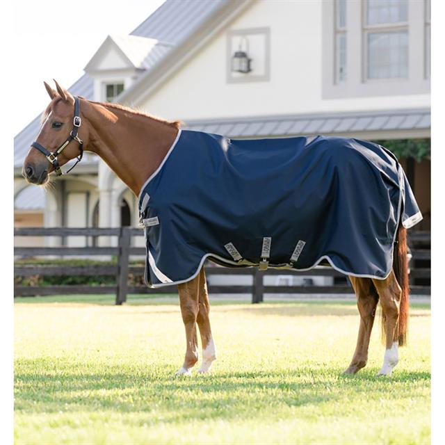 Deken Horseware Amigo 250gr Donkerblauw-grijs