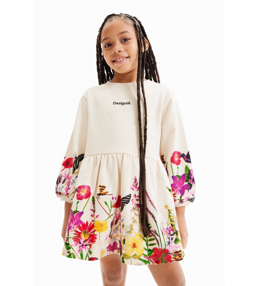 Vestido Desigual Lorena, branco