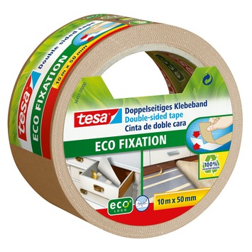 Tesa tapijttape eco universeel 50 mm 10 meter wit