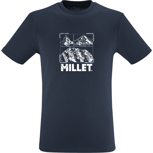 T-shirt MILLET CHAMONIX LOGO TS SS SAPHIR