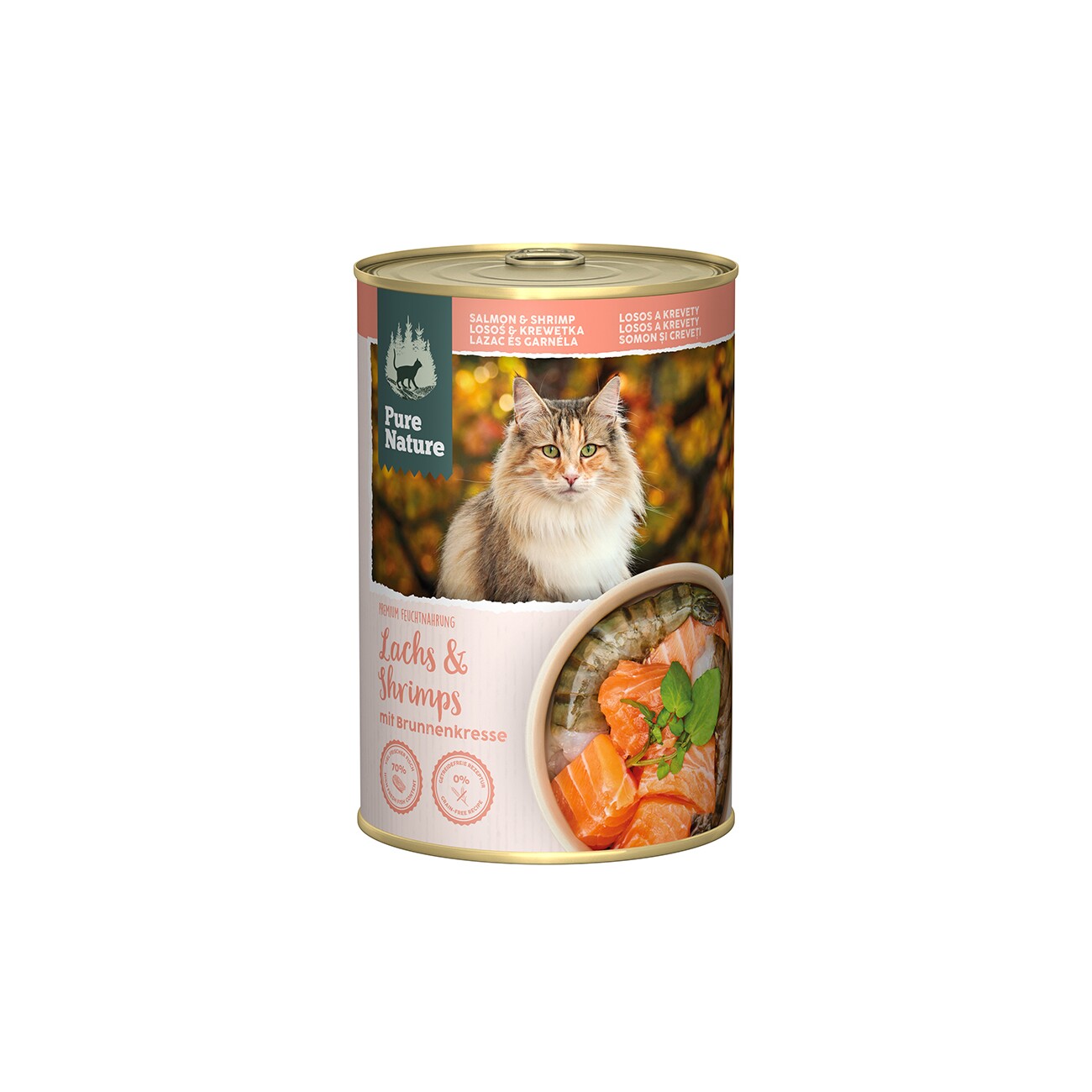 Pure Nature Adult Lachs & Shrimps 6x375 g