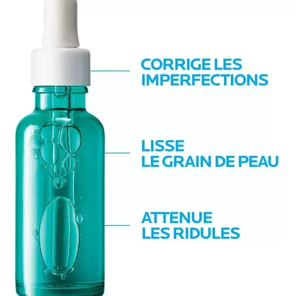 La Roche-Posay Effaclar Gel de Limpeza Facial Purificante Anti-Imperfeições 400ml e Sérum Ultraconcentrado 30ml
