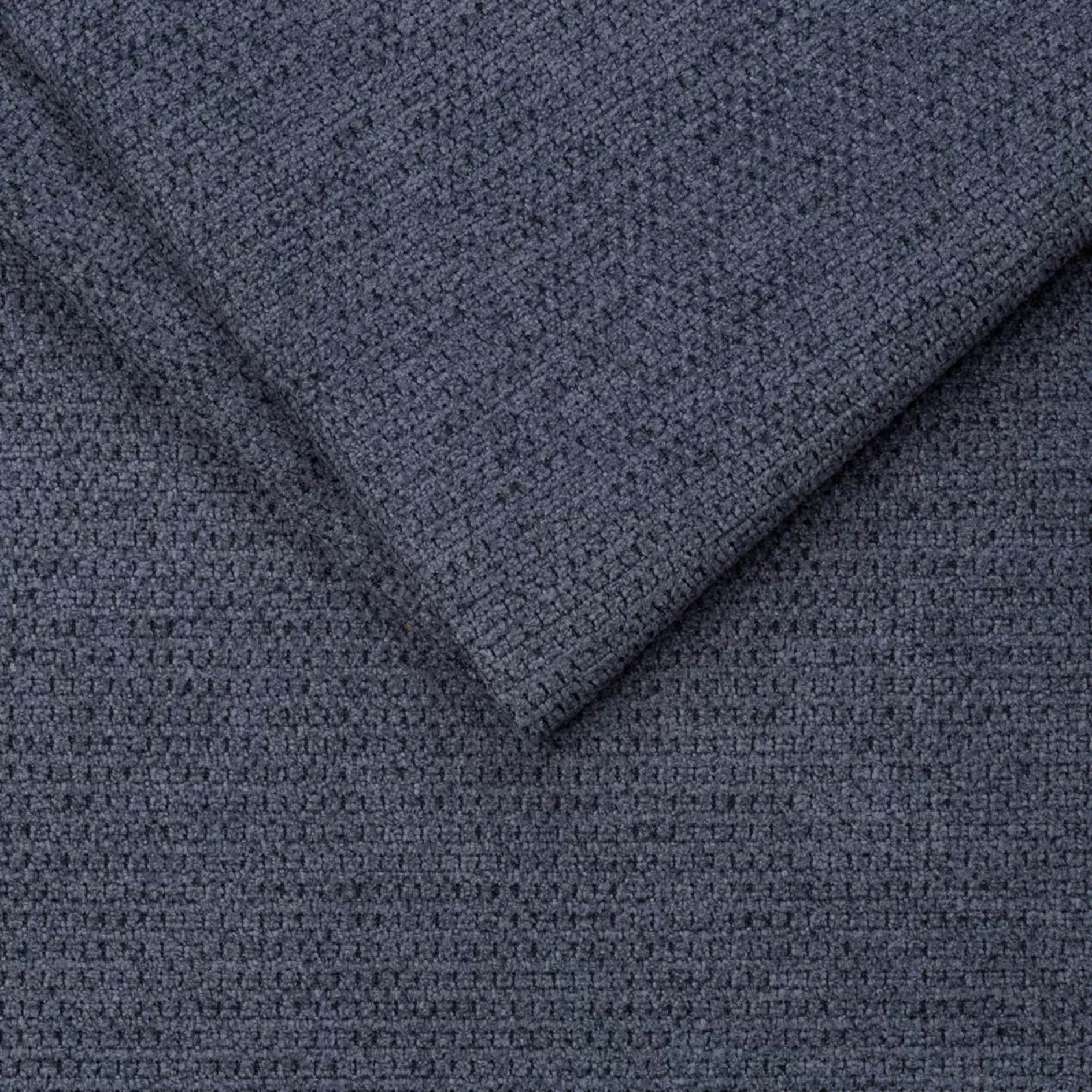 Ecksofa - navy - mit Liegefunktion - Staukasten rechts