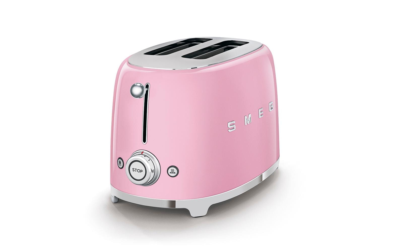Toaster 50'S RETRO STYLE TSF01PKEU Rosa<br>Klassischer Toaster, Rosa