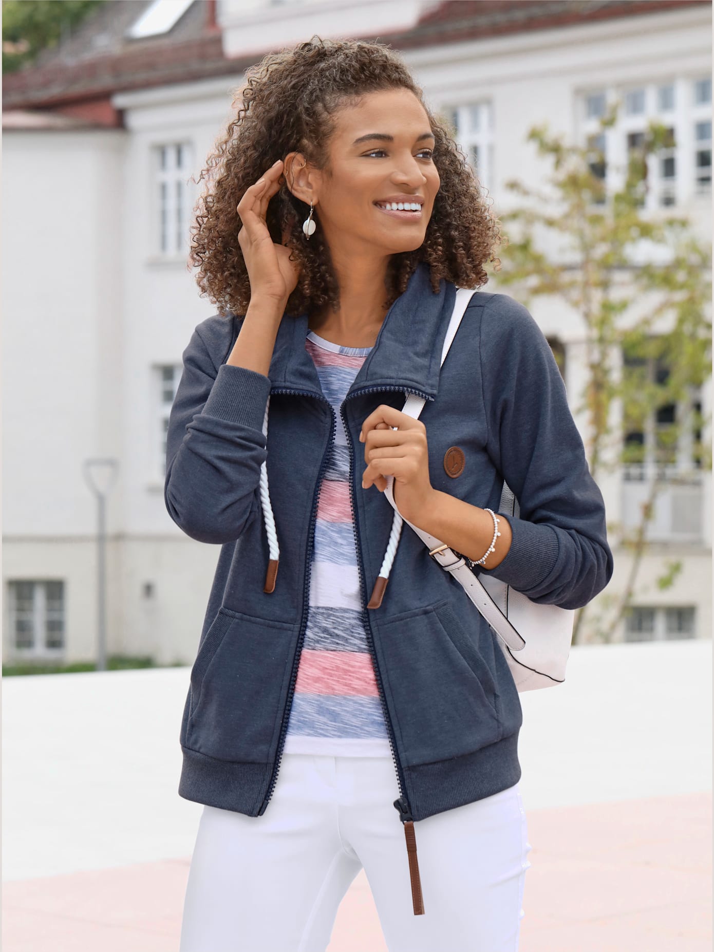 Veste légère 60% coton
