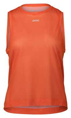Maillot Sans Manches Femme Poc Air Indoor Zink Orange