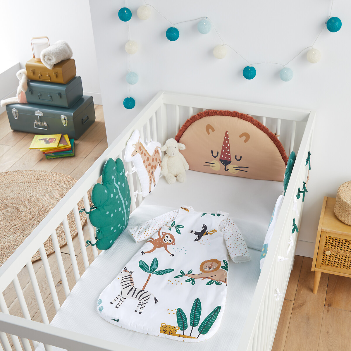 LA REDOUTE INTERIEURS<br>Saco de dormir de inverno em algodão Junglito