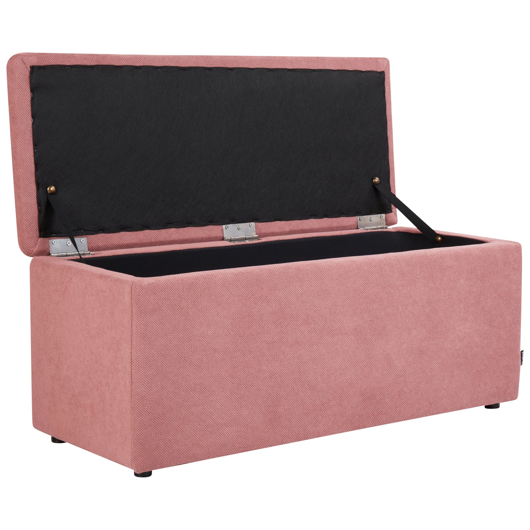 Beliani - OREM - Hocker - Roze - Polyester