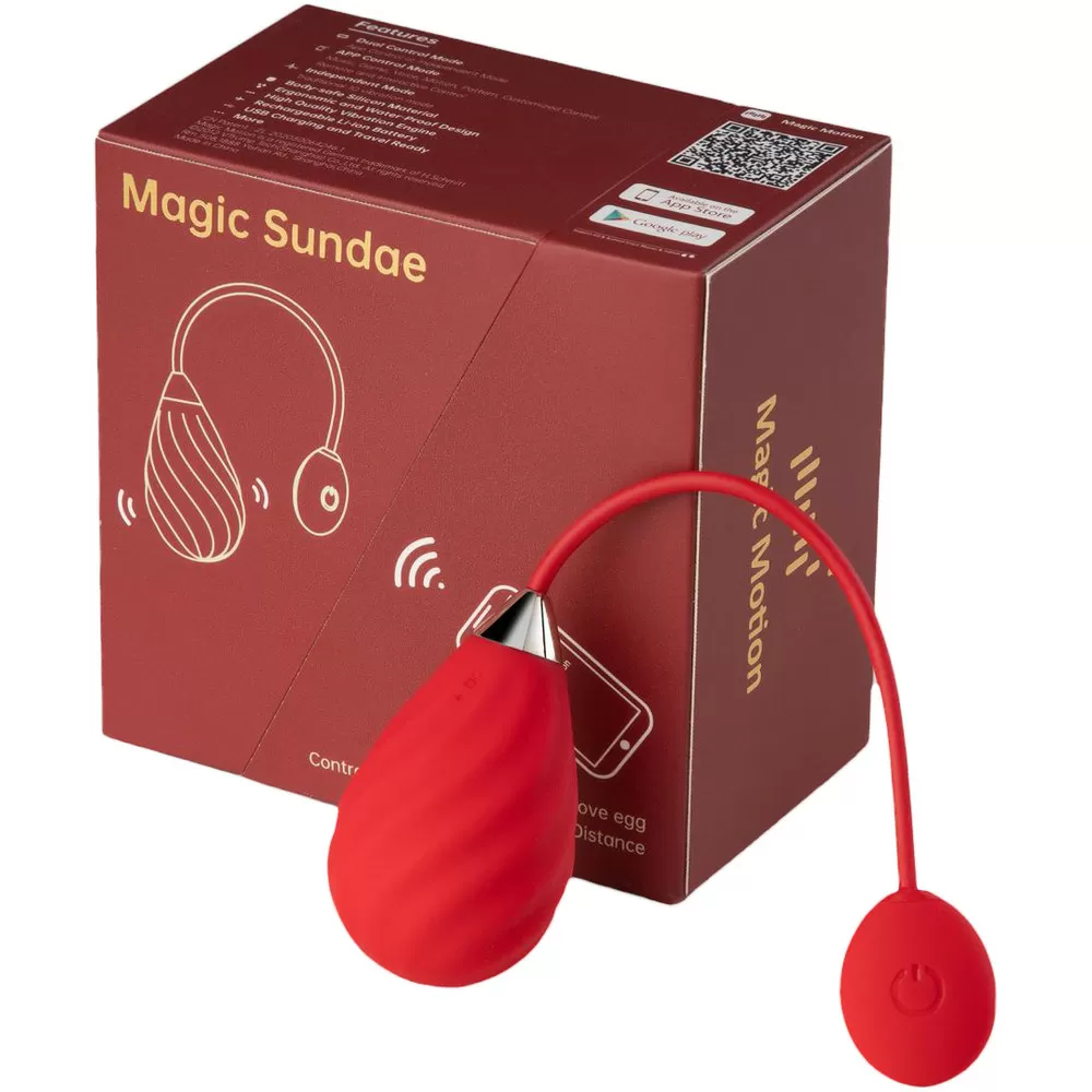 Magic Motion App-Styret Vibratoræg - Magic Sundae