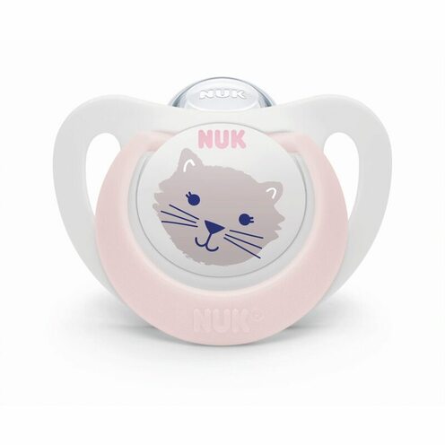 2 Sucettes STARLIGHT 0-6m Fille - NUK