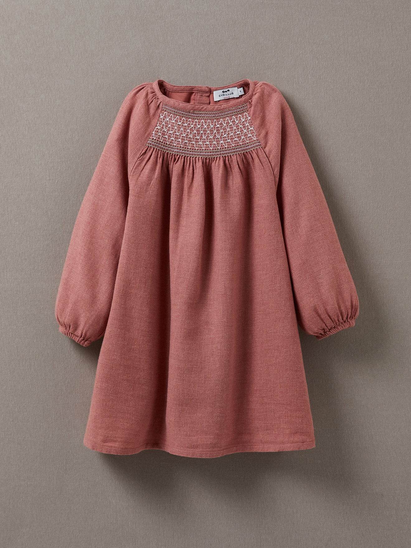 Robe Fille smockée