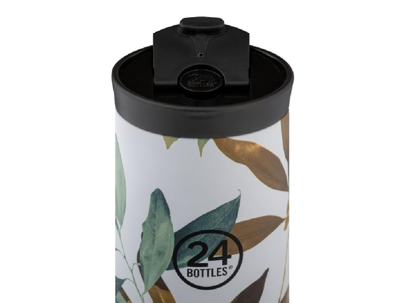 24Bottles Thermobecher Travel Tumbler 350 ml, Tivoli Thermotasse mit doppelwandiger Edelstahlisolation