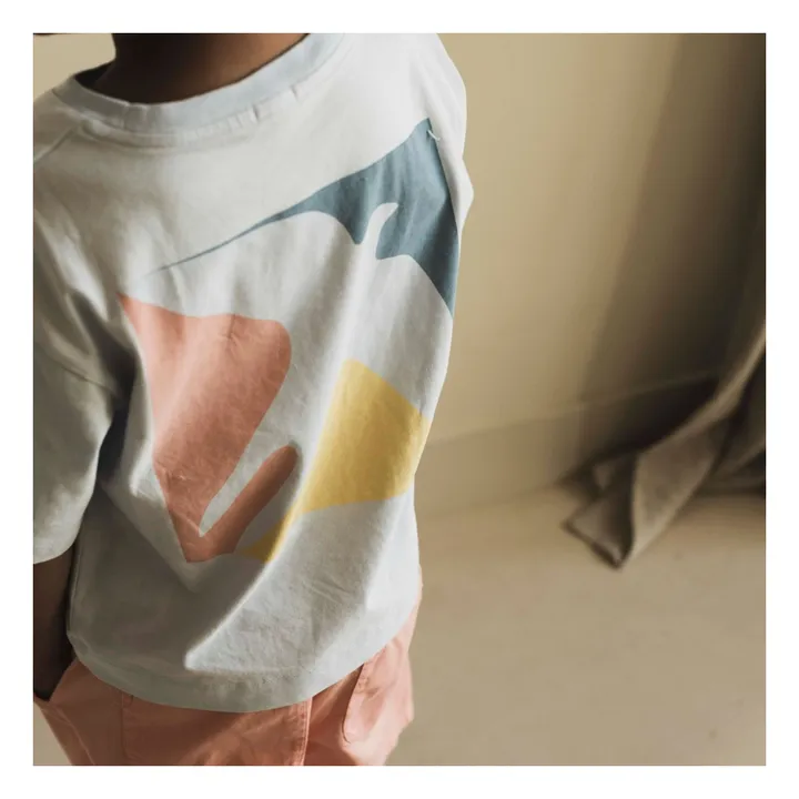Jenest T-Shirt Oversize Mase | Bleu pâle
