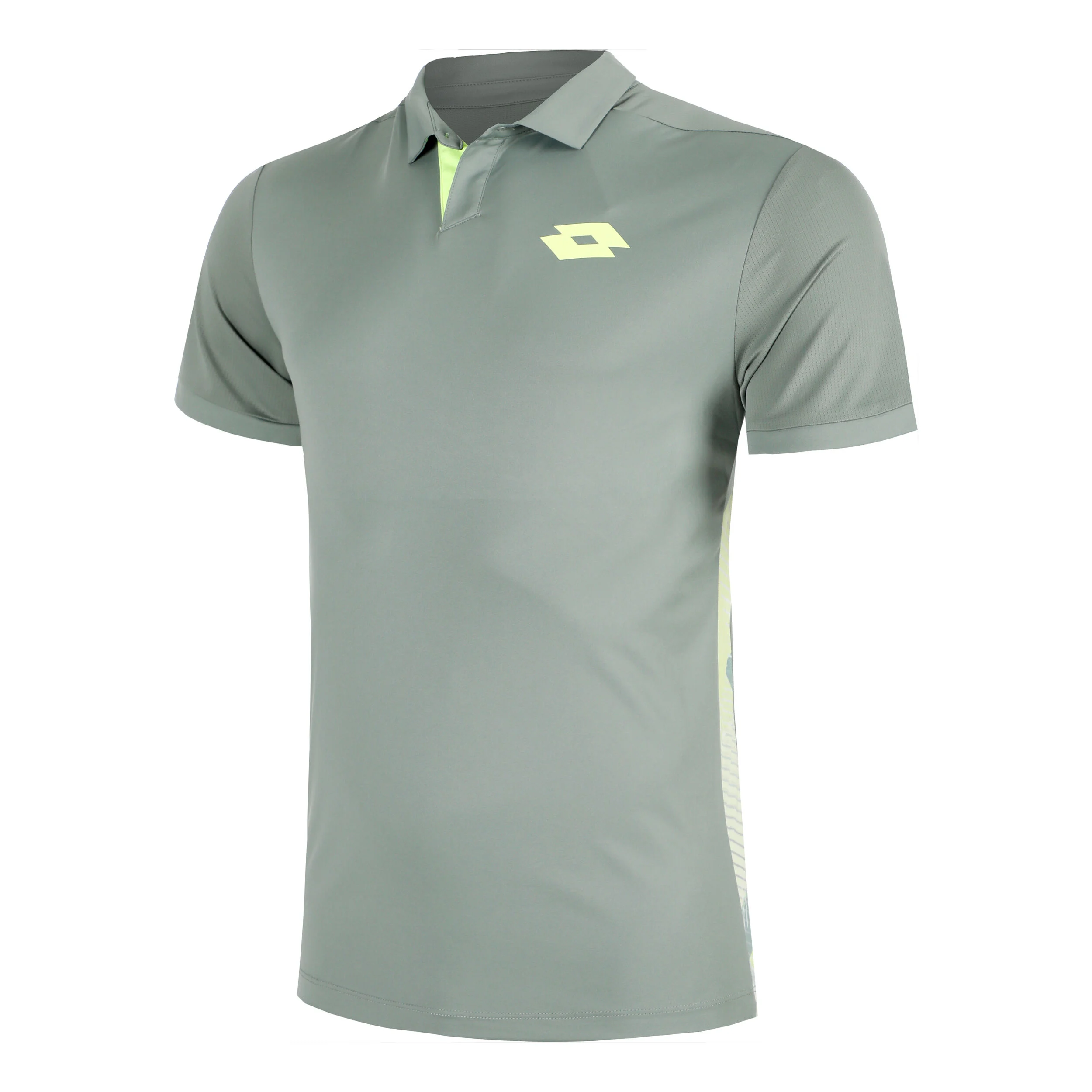 Lotto Tech IV D1 Polo Hommes - Gris