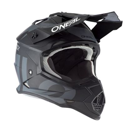 Casque cross O'Neal 2SRS - SLICK V.23 2024 - Noir / Gris