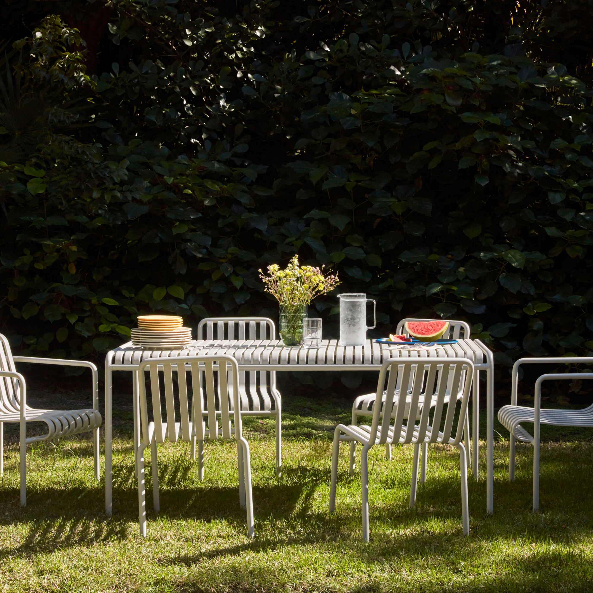 Tuinstoel Palissade sky grey