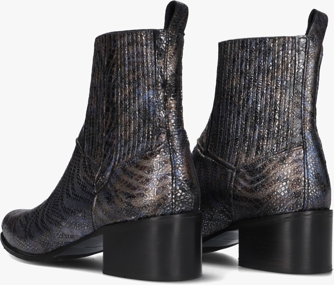 FLORIS VAN BOMMEL blauwe floris van bommel enkellaarsjes sfw-50053