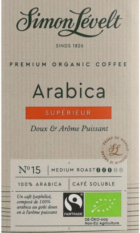 Simon Levelt - Oploskoffie - 100% Arabica - 3x100 gr