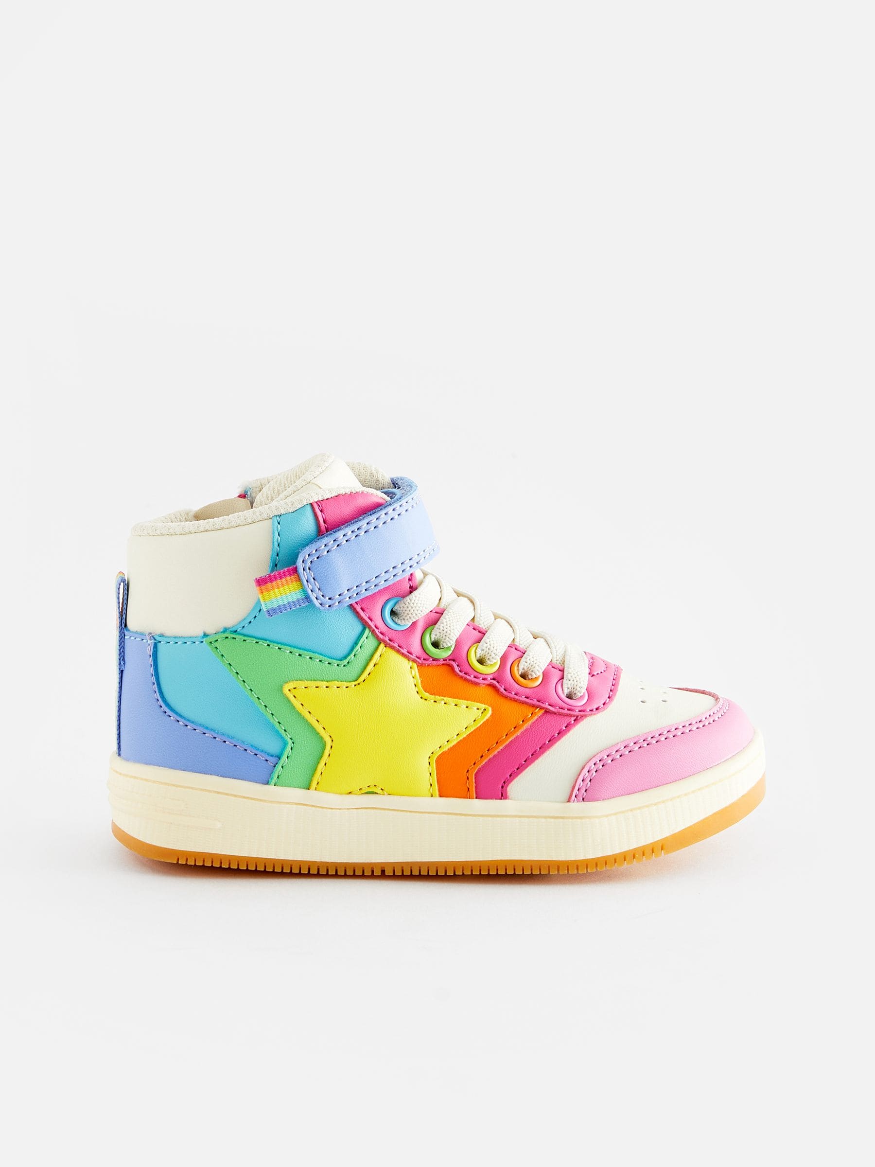 Pastelkleurig - Little Bird by Jools Oliver - Hoge sneakers met sterren