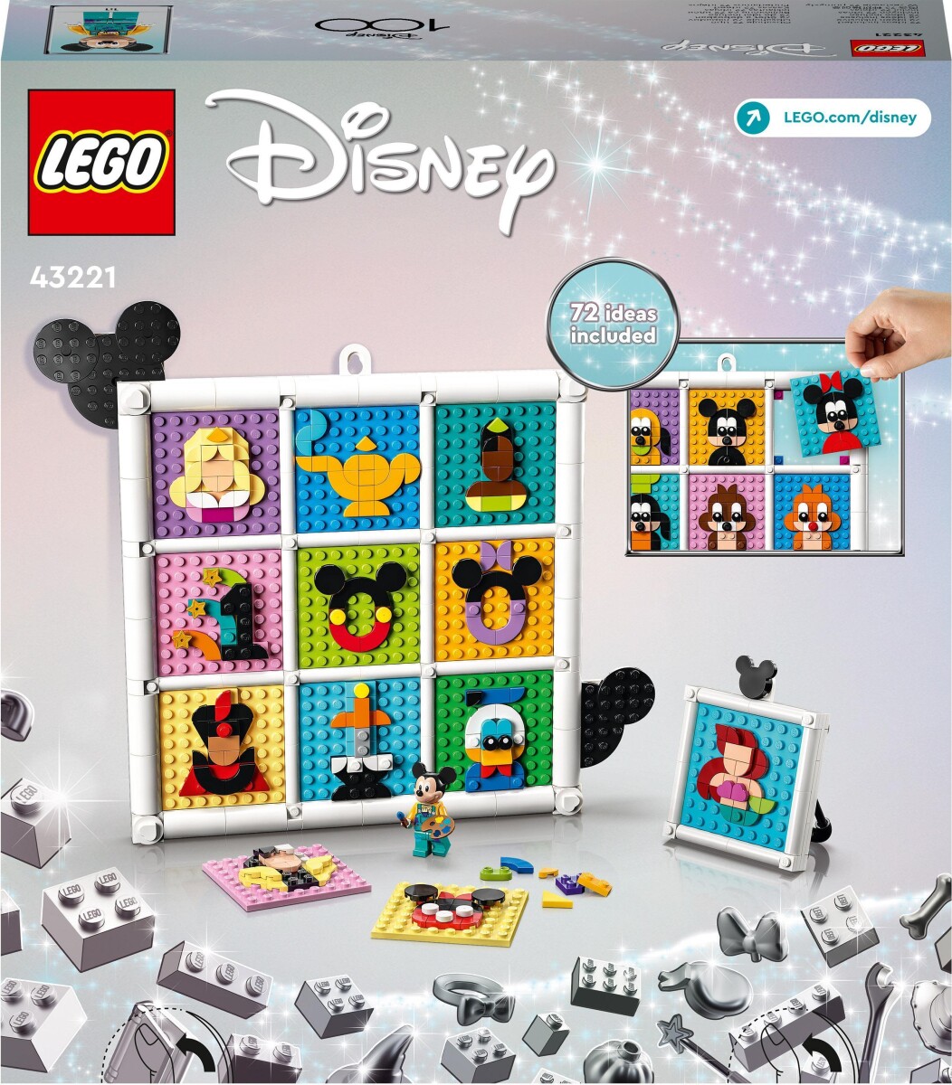 Lego Disney Classic - 100 År Med Disney-Ikoner - 43221