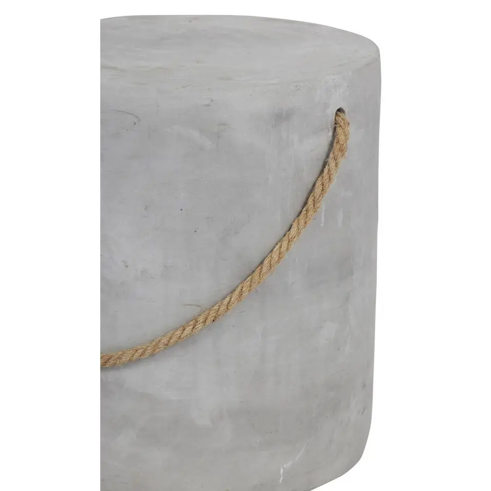 Lisomme Storm Rond Betonlook Krukje Ø37 x 40 cm - Grijs