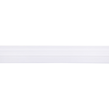 Schuifrail ondiep 10 mm wit