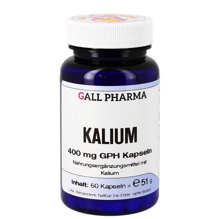Kalium 400 mg GPH Kapseln, 60 St