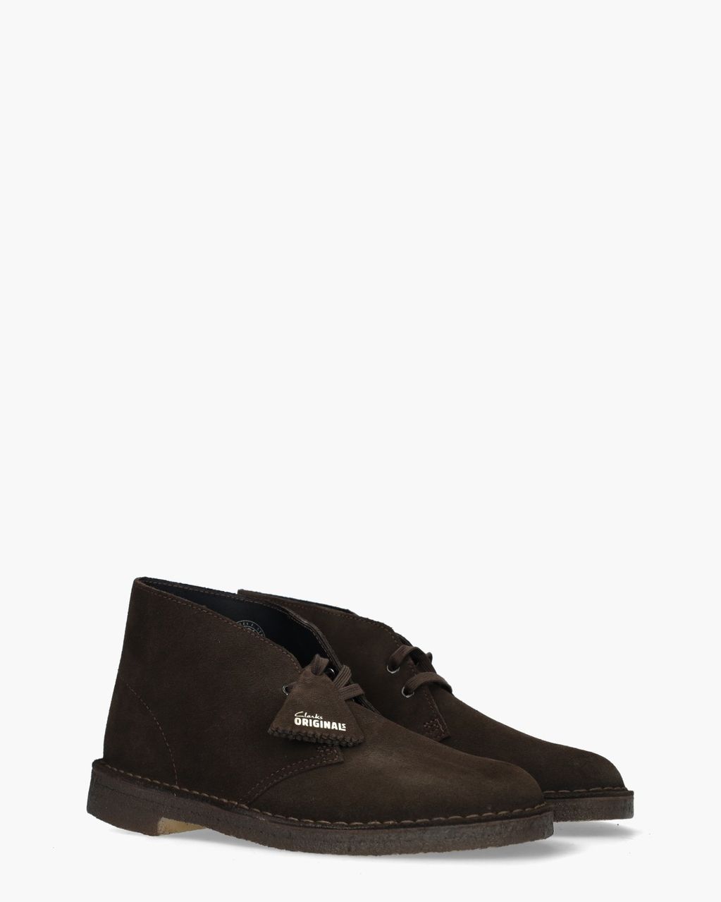 Clarks Originals Desert Boot Donkerbruin Heren Veterboots