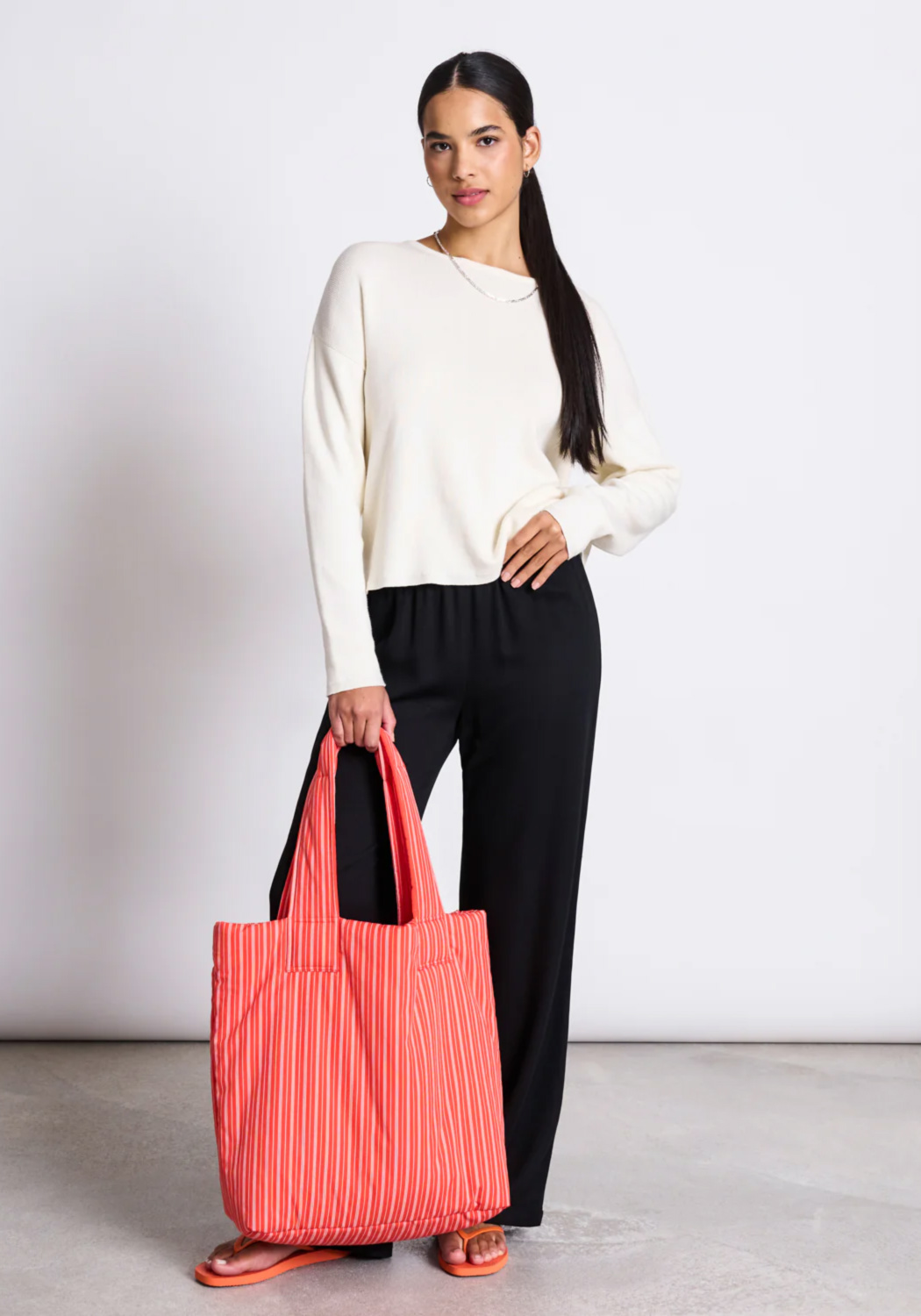Jan 'n June Pullover Jan 'n June Light Knit Jumper Williamsburg Offwhite | RRREVOL