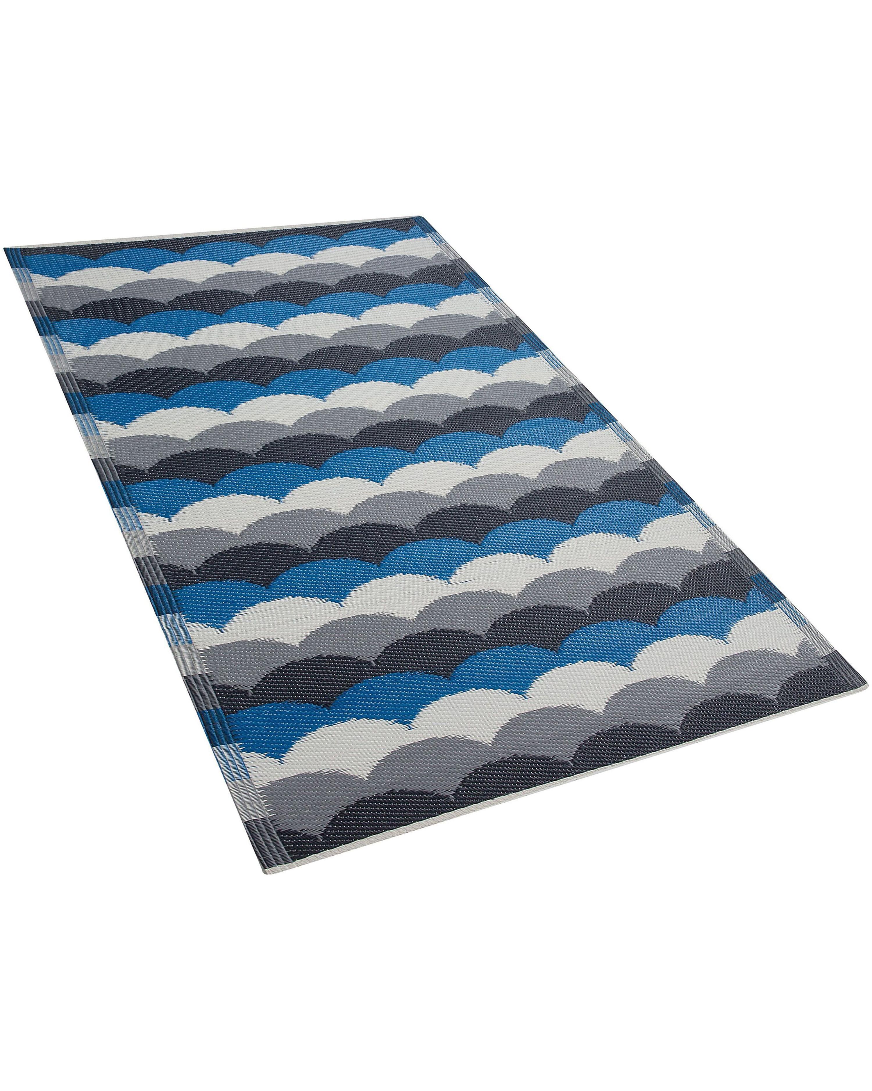 Tuintapijt BELLARY Blauw 90 x 180 cm