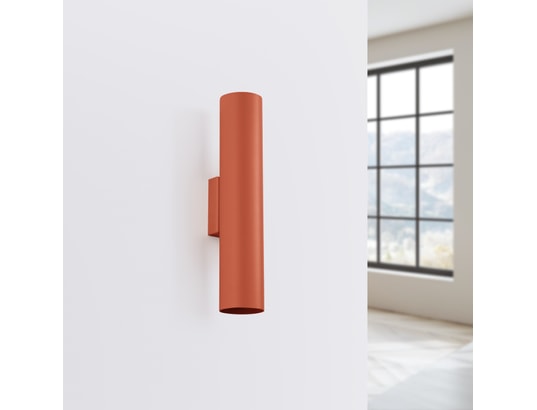 SOLLUX LIGHTING - Applique lagos 2 rouge ocre
