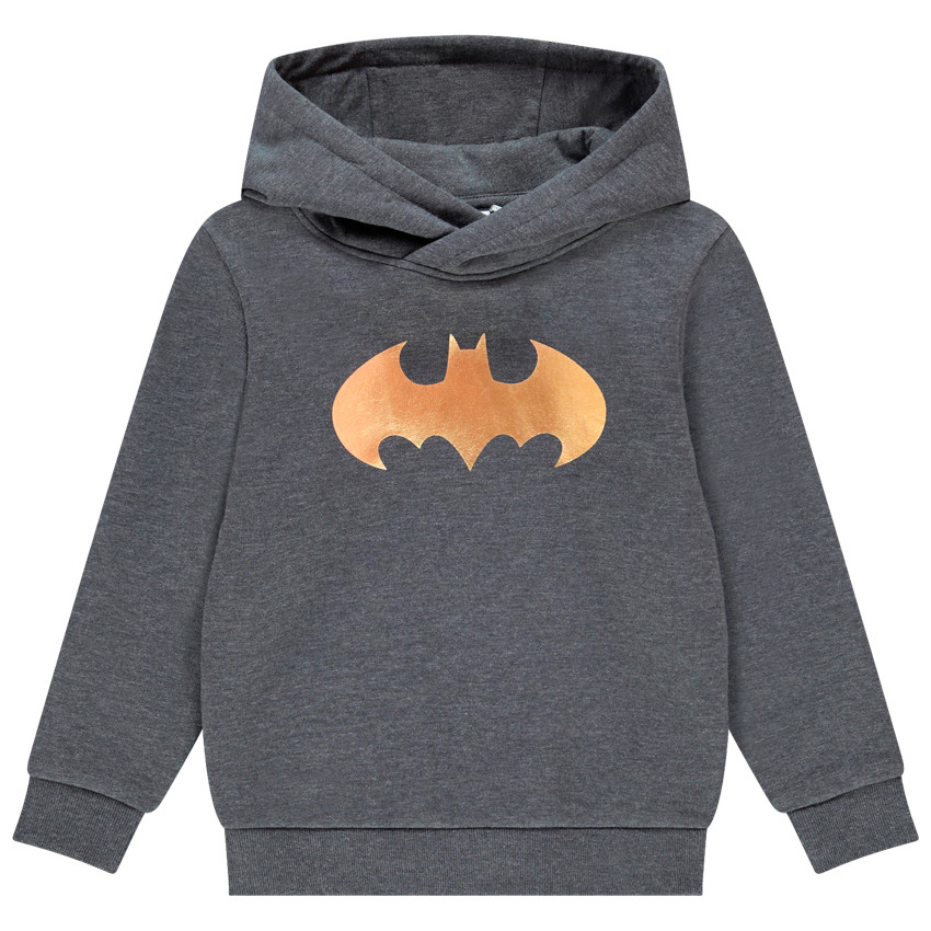 Sweat à capuche print doré Batman Warner pour garçon
