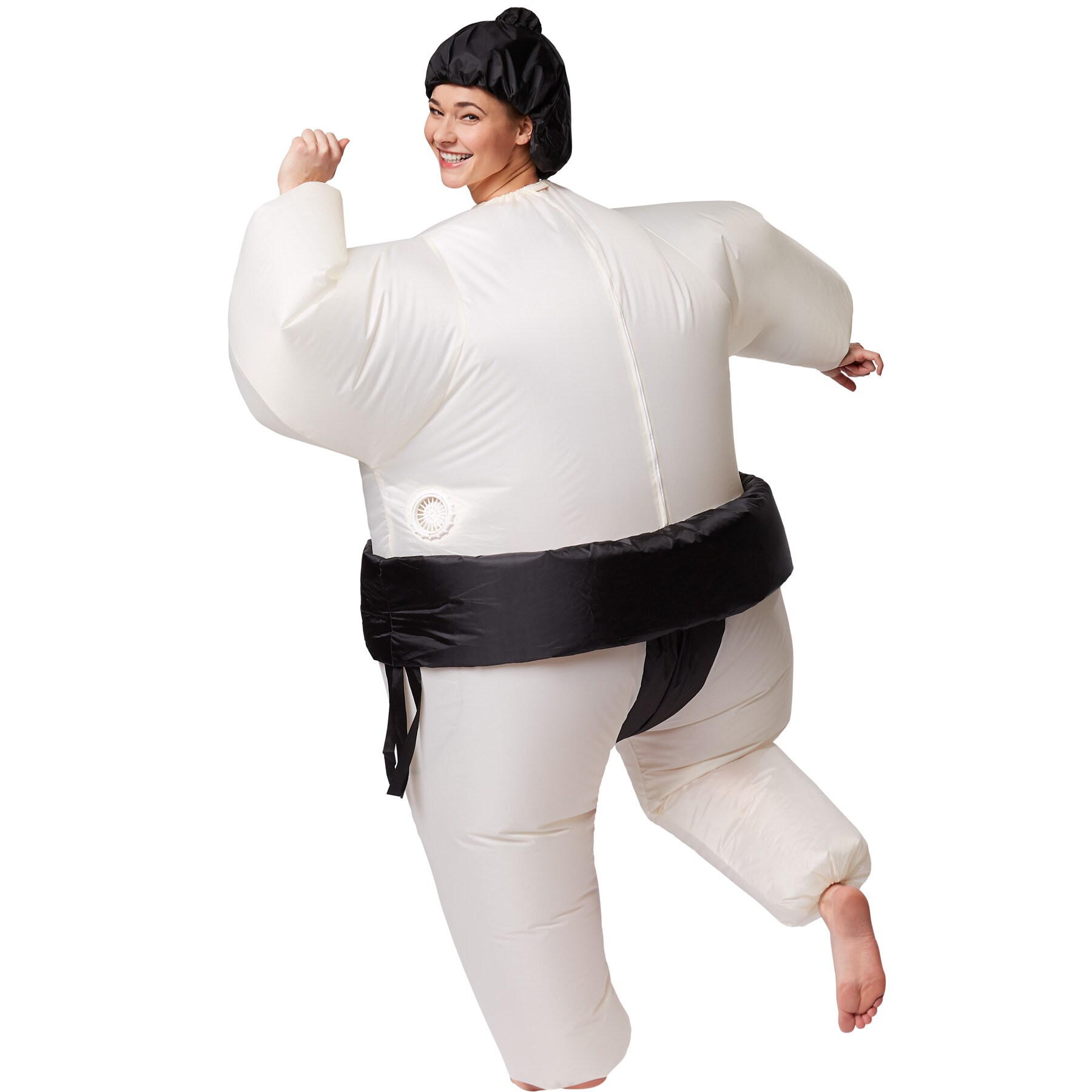 tectake® Selbstaufblasbares Kostüm Sumo-Ringer