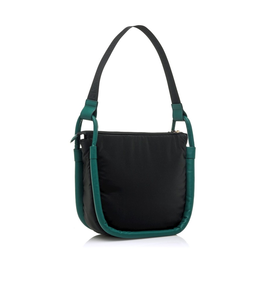 Bolsa de veludo cotelê Mariamare preta