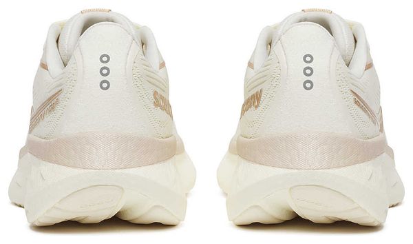 Chaussures Running Saucony Ride 18 Beige Femme