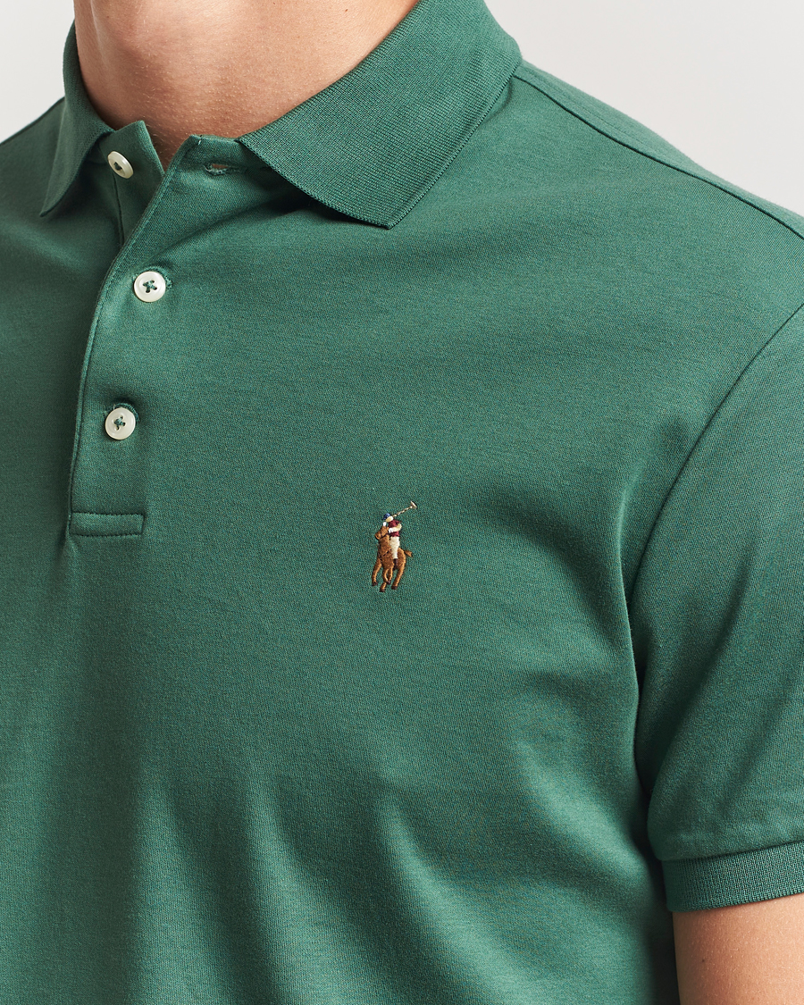 Polo Ralph Lauren Luxury Pima Cotton Polo Washed Forest