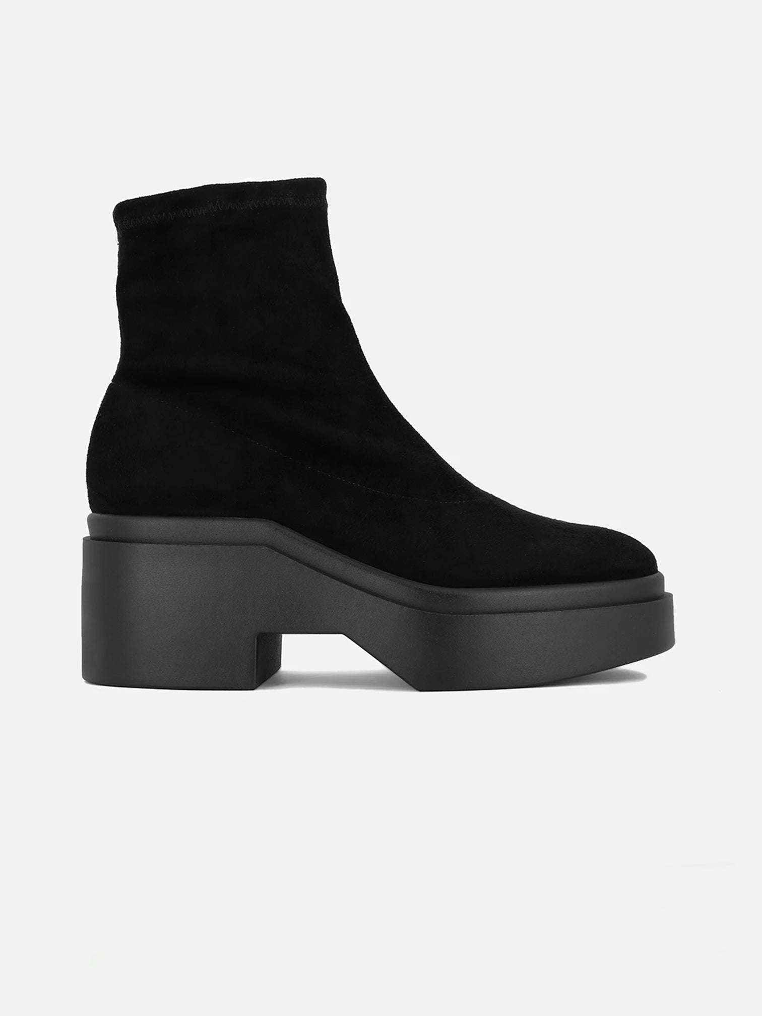ANKLE BOOTS - NELLE ankle boots, suede lambskin black