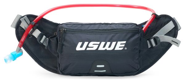 Ceinture d'hydratation USWE Zulo 2L   poche à eau 1L Noir